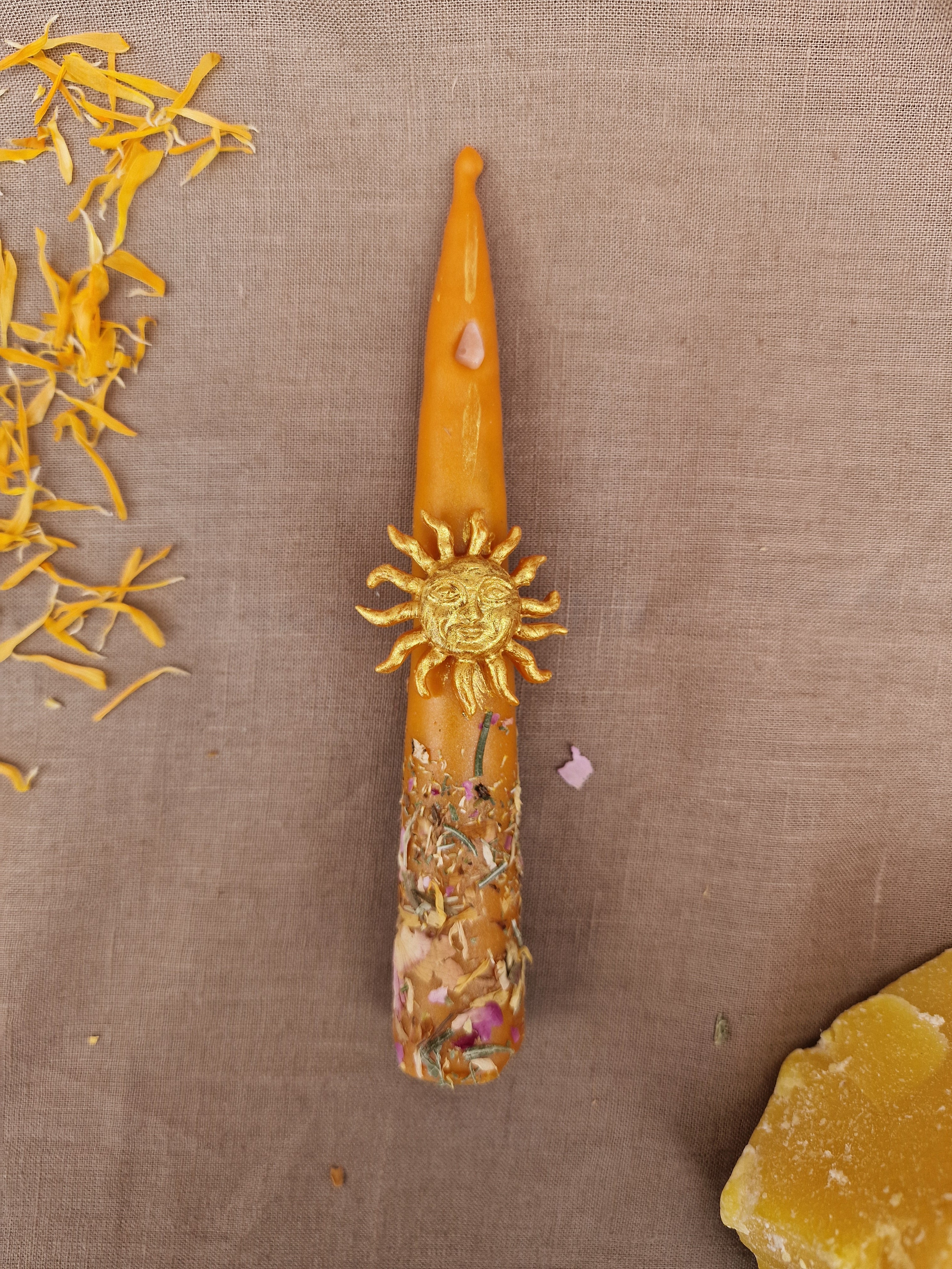 Litha Ritual Candle