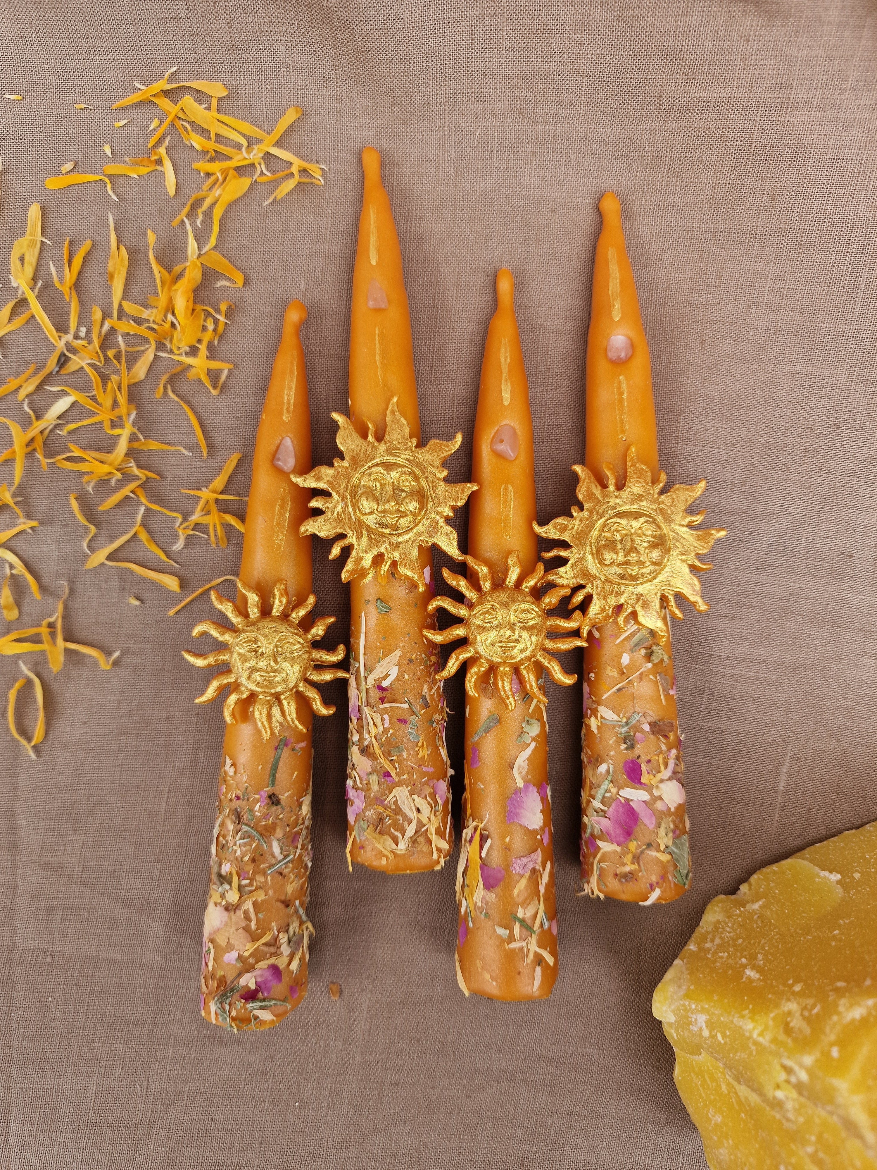Litha Ritual Candle
