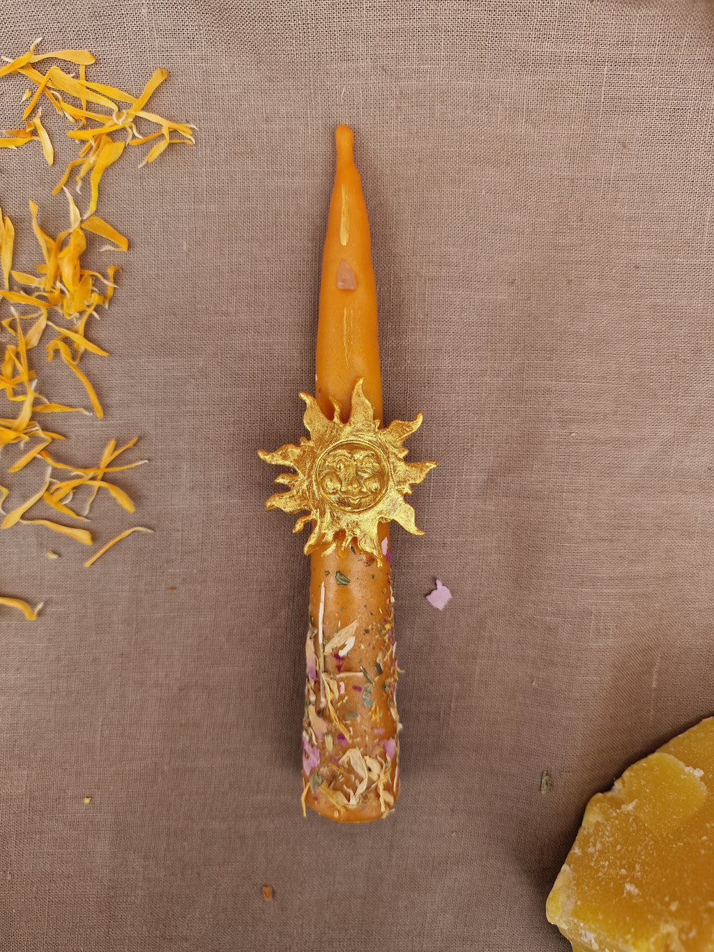 Litha Ritual Candle