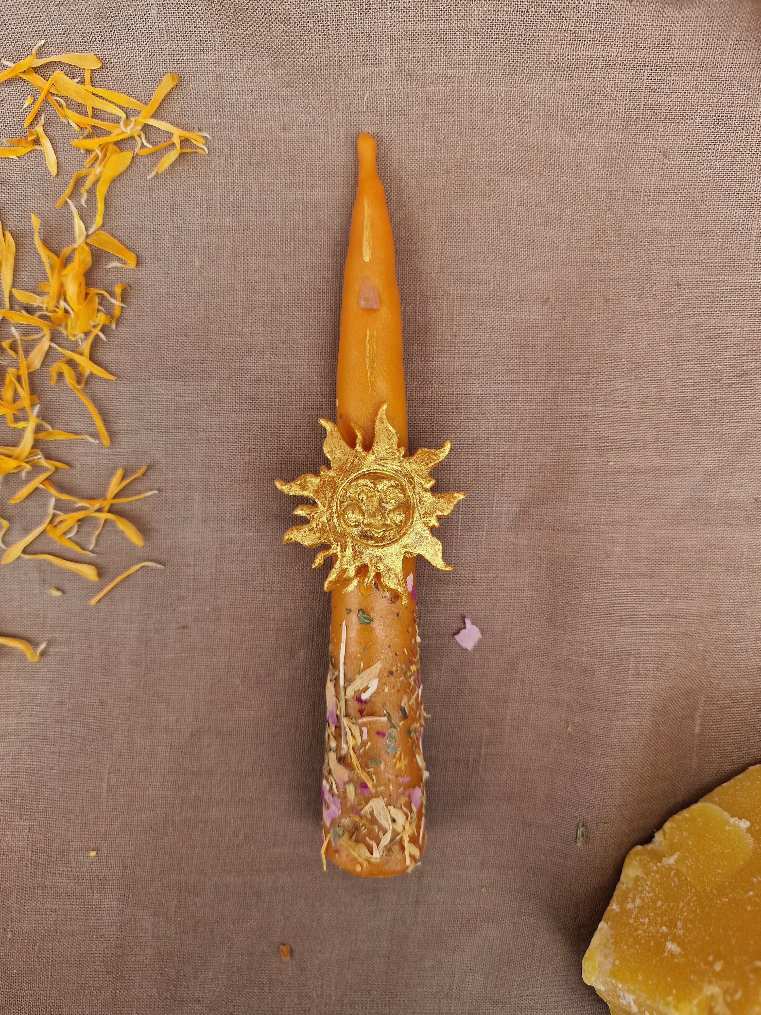 Litha Ritual Candle